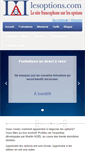 Mobile Screenshot of lesoptions.com